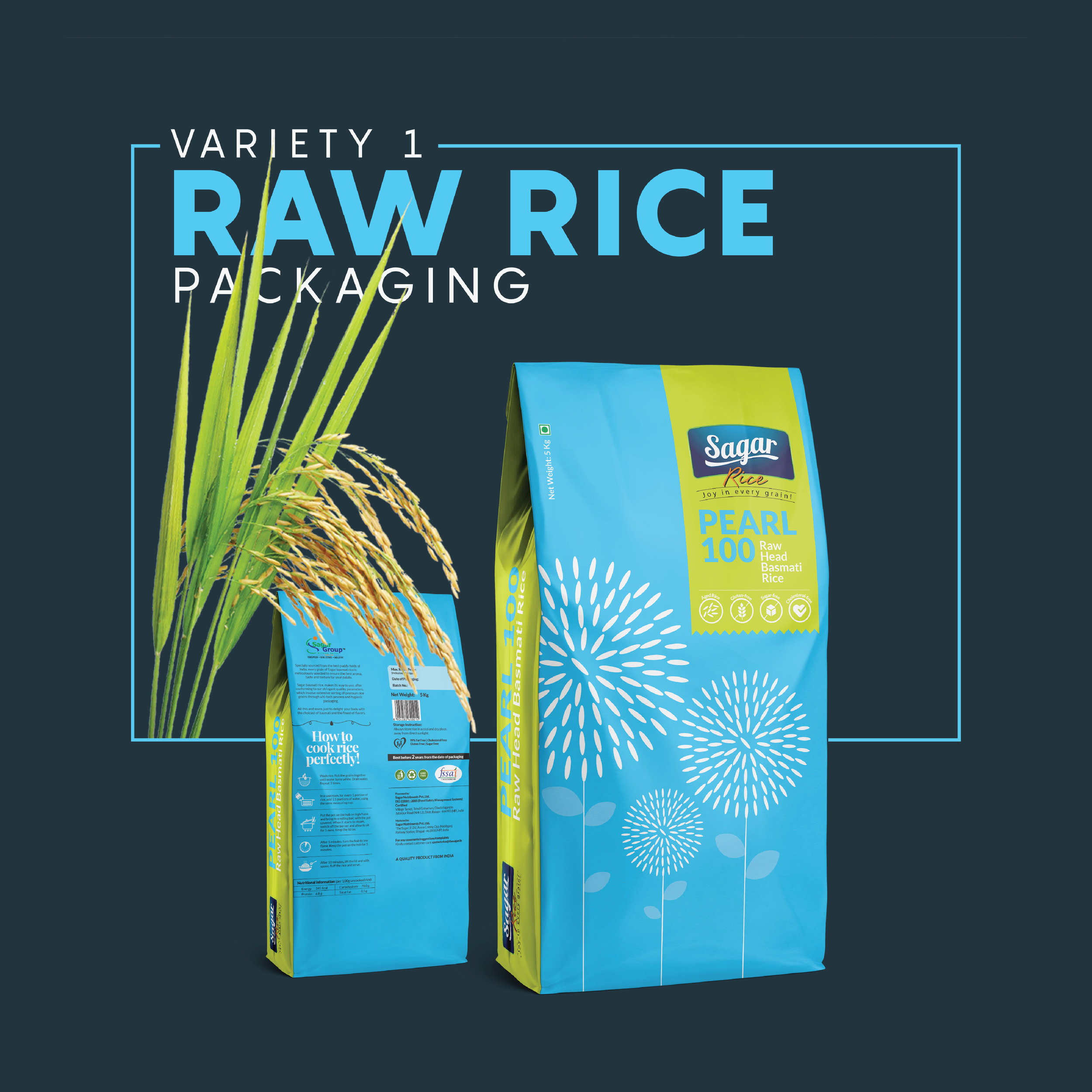 Rice 2024 packaging design